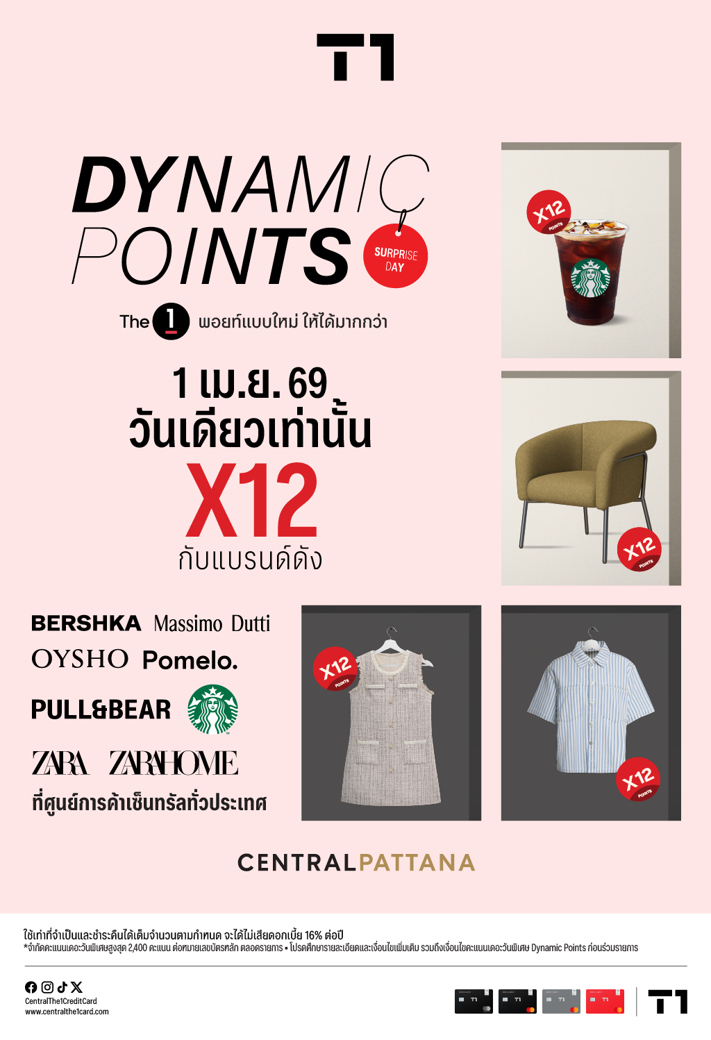 April Fool's Day ให้จริงไม่หลอก Dynamic Points รับคะแนนพิเศษ X12*